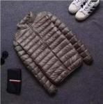 Duck Down Filled Puffer Jackets Multi Coloured Outdoor Light Warm Standing