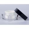 Buy cheap 5g 10g 15g 30g Acrylic Elegant Empty Lotion Jars With Screw Cap Opening from wholesalers