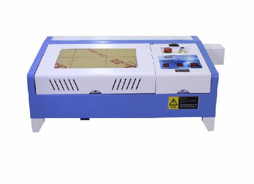Buy cheap Desk Type Acrylic Wood Leather Rubber MDF Plywood Mini 3020 Portable 40W CO2 Laser Engraving&Cutting Machine from wholesalers