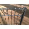 Buy cheap ISO9001 2001 Round Post 5mm Welded Roll Top Fencing from wholesalers