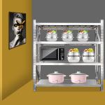 Middle Duty Stainless Steel Shelving Racks For Restaurant Kitchen 200kg Per
