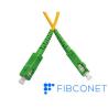 Buy cheap Cable Mode Gjyxch/GJYXFCH Breakout Cable 12-core Single Mode Fiber Optic Patch Cord SC-SC from wholesalers
