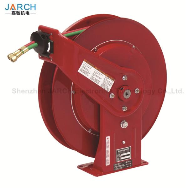 Buy cheap Gas Welding Retractable Hose Reel For Oxygen / Acetylene 200 Max Pressure from wholesalers