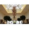 Buy cheap Lobby Hotel Project Furniture With Glass Chandelier from wholesalers