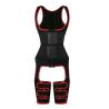 Buy cheap 9 Steel Bone Full Body Shaper High Waist Tummy And Thigh Shaper With Zipper from wholesalers