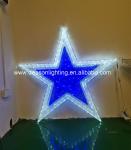 large lighted christmas star