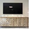 Buy cheap Custom Wooden Kitchen Sideboard Media Console With Glass Doors from wholesalers