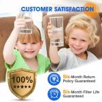 Household 0.5 Micron Rate MFCMG14211FR Refrigerator Water Filter Cartridge