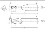 P50-G Series Four Flute End Mill 4mm Solid Carbide End Milling Cutters