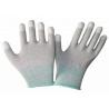 Buy cheap Stretch Anti Static Gloves PU Coated , Nylon Yarn Utility Work Gloves from wholesalers