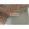 Buy cheap Brass Copper 7mm Stainless Steel Chain Mail Ring Mesh Curtain With Welded Type from wholesalers