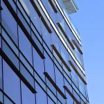 Aluminium Color Glass Wall Soundproof For Sophisticated Interior
