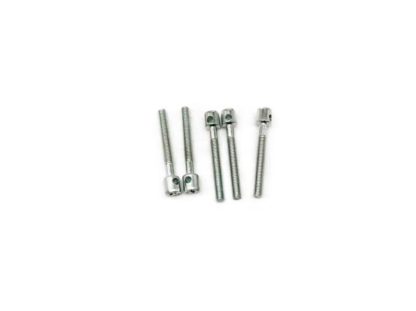 Buy cheap Zinc Plated Carbon Steel Hex Screw Fastener BS Standard Ｍ3x25 5.85g from wholesalers
