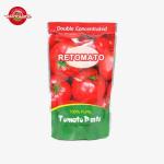 OEM Triple Concentrated Tomato Paste 100g Stand Up Sachet 30%-100% Purity