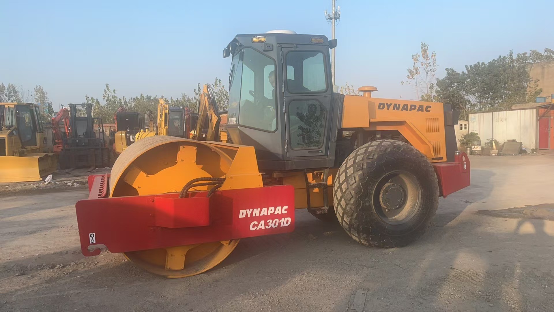Durable Secondhand Machine Original Dynapac CA301D Road Single Drum Roller