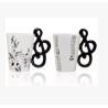 Buy cheap New creative gift product guita volin ceramic mugs cup from wholesalers