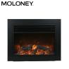 Buy cheap Fake Wood Heater Electric Fireplace Adjustable Flame Black Frame 33In 750-1500W from wholesalers