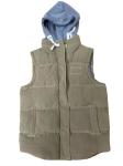 Puffer Jacket Vest Mens Olive Green Puffer Vest Big And Tall Bubble Vest Mens