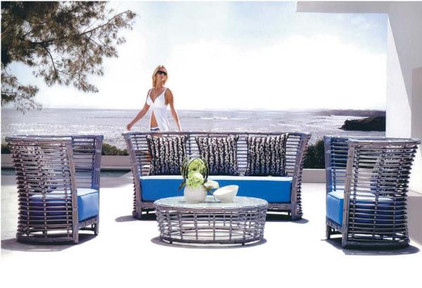 Buy cheap YLX-RN-004 Water Proof Rattan Sofa Chair and Table from wholesalers