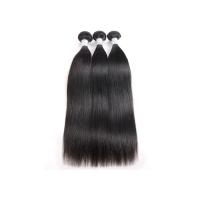 Buy cheap 8A Grade 100% Original Peruvian Virgin Hair Weft Straight Factory Price No product