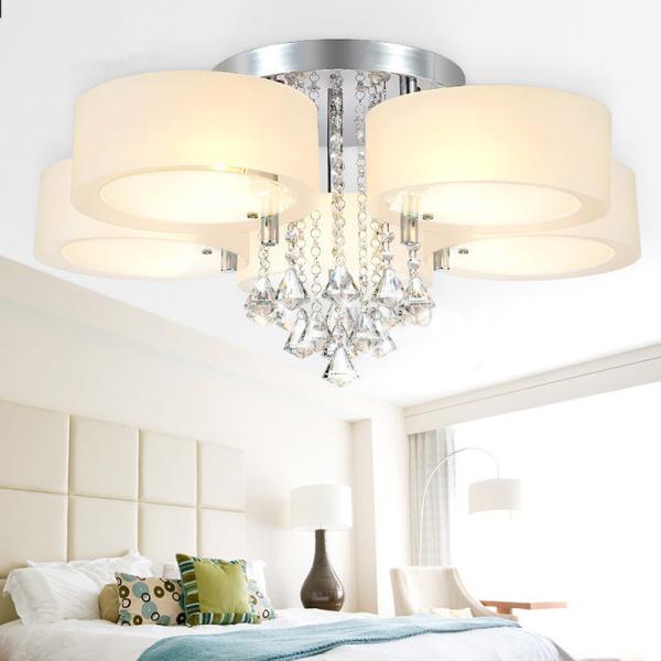 Quality Round crystal ceiling lamp with Acrylic Lampshade for Indoor home Lighting Fixtures (WH-CA-38) for sale