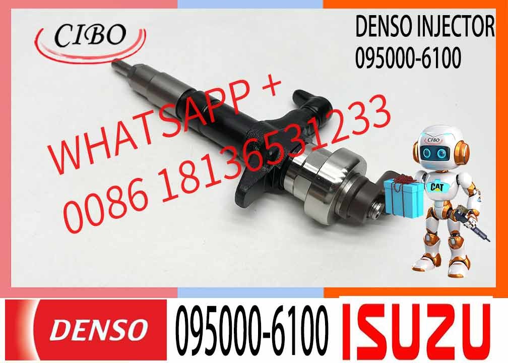 Diesel Fuel Injector 8-98055862-3 8-98055862-2 8-98011604-0 8-98055862-0 095000-6100 for Isuzu D-Max 3.0L 4JJ1