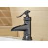 Buy cheap ROVATE Antique Black Painting Bathroom Basin Faucets Classic Single Handle from wholesalers