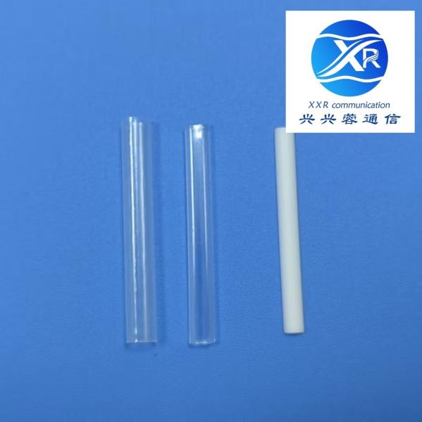Buy cheap 8 Cores Ribbon Fiber Splice Sleeve Single Ceramic Rod With Shrunk 4.7x4.1mm from wholesalers