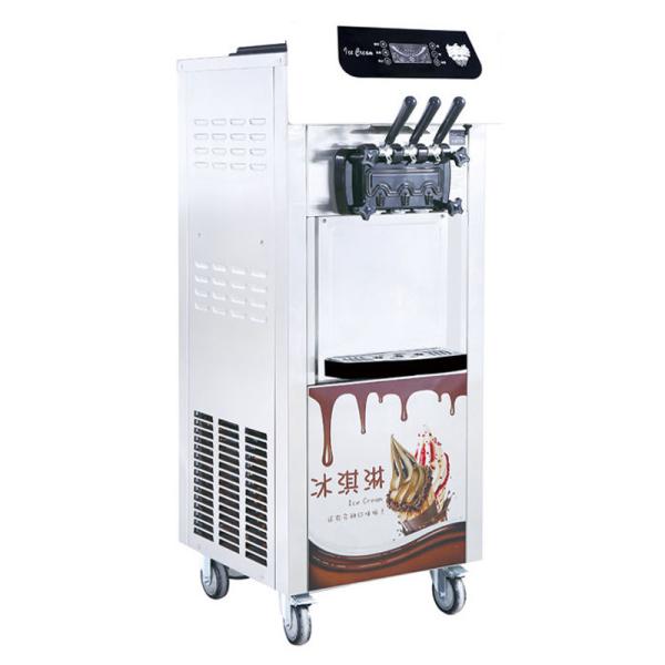 Buy cheap 3 Flavors Automatic Soft Serve Ice Cream Machine Commercial Icecream Maker for Business from wholesalers