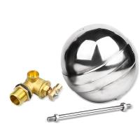 Buy cheap Standard Adjustable Water Float Valve , Stainless Steel Floating Ball Valve product