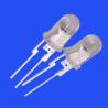 Buy cheap 0.5W 5mm Deep Red Color 655-665nm Clear Lens Round Head Short Pins With Heat Sink For Signal Lighting from wholesalers