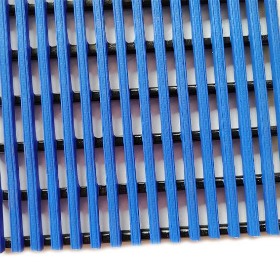 Buy cheap Open Grid PVC Safety Barefoot Comfort Mat Anti Slip Blue 120 CM from wholesalers
