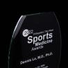 Buy cheap Safe Package Sport Golf Club Customizable Football Medal Transparent Glass Trophy Cup from wholesalers
