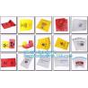 Buy cheap Customized plastic biohazard medical waste drawstring bag, Drawstring Biohazard Bags,Durable Autoclave Medical Packaging from wholesalers