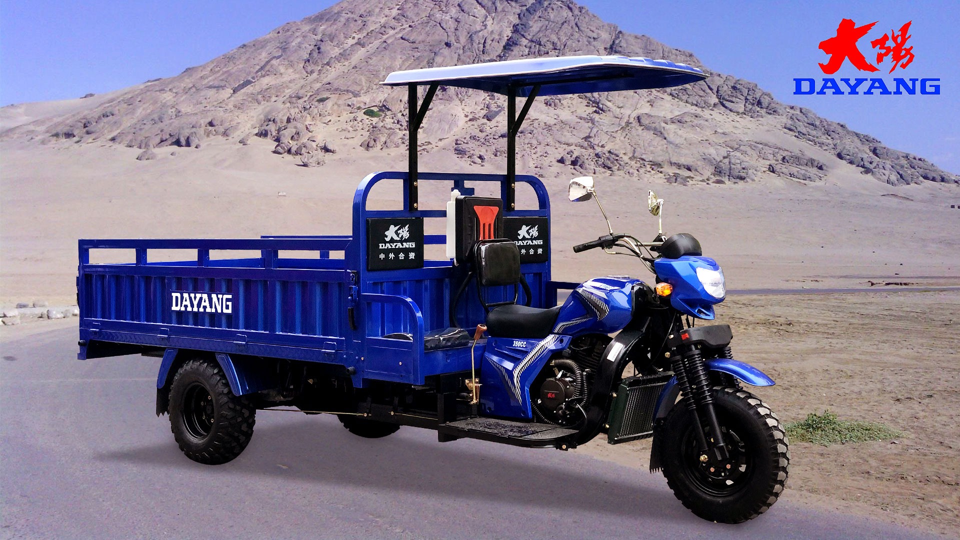 2021 Design Strong Engineering 300cc Gasoline Tricycle Scooter for Heavy Cargo Capacity