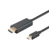 Buy cheap High Resolutions 4K 6.6Feet Mini Displayport To Hdmi Cable from wholesalers