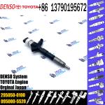 Diesel Common Rail Fuel Injector 23670-30190 23670-30196 295050-0100 for TOYOTA