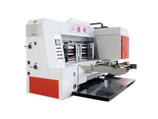 Buy cheap PLC Control Flexo Printer Slotter Die Cutter Adopting Helical Gear Driving from wholesalers