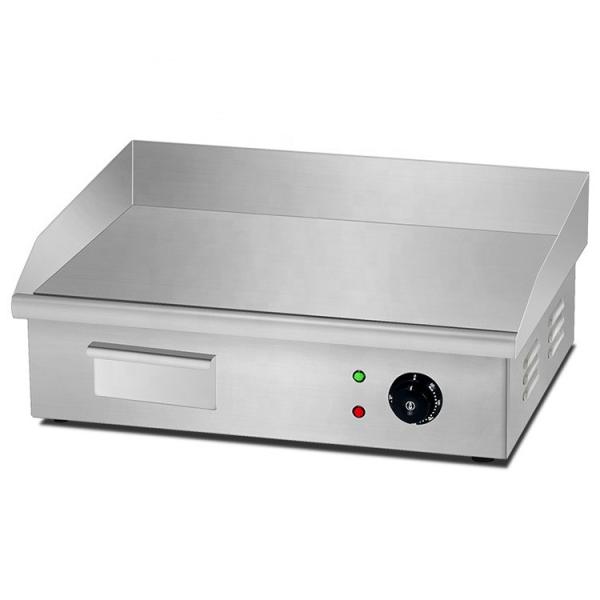 Buy cheap 550x425x225mm Commercial Vertical Cast Iron Electric Griddle with Stainless Steel Body from wholesalers