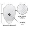Buy cheap Custom Snap Non-woven Tens Unit Adhesive Electrodes Pads For Back Massage from wholesalers