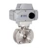 Buy cheap High Temperature Electric Actuated Ball Valve IP67 Thin Type Wafer Ball Valve from wholesalers