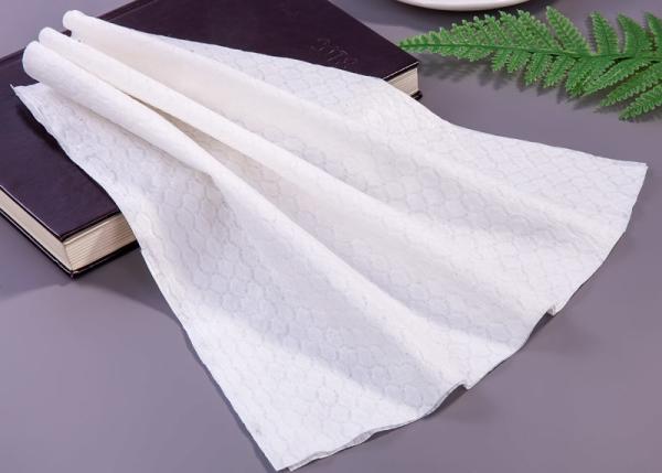 Buy cheap Embossed 30cm 50g/M² Polyester Spunlace Cloth from wholesalers