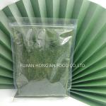 Green Color Dried Sea Lettuce Flakes Natural Drying Method For Asian Cuisine