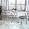 Buy cheap Contemporary Metal Dining Chairs , Restaurant Style High Back Chair from wholesalers