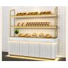 Buy cheap Titanium Plated Food Store Shelving Bread Bakery Shelves Bread Display from wholesalers