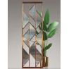 Buy cheap Hotel Office Modern Room Divider Panels Partition 304 316 Stainless Steel from wholesalers