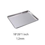 26 by 18 inch 1.2mm aluminum alloy baking pan aluminum alloy baking tray
