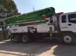 Euro 3 Used Concrete Pump Truck , Mobile Pump Truck Easy Operating