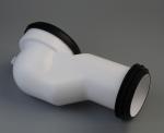 PP Toilet Bowl Connector Shift Tube High Corrosion Resistance Customized Size