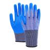 Buy cheap Washable Blue Latex Safety Gloves Heavy Duty Grip Latex Gloves from wholesalers